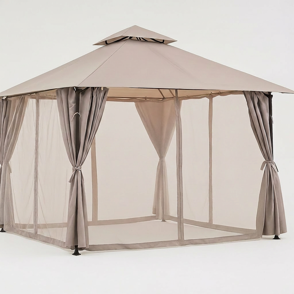 AuroraShade Marquis 12x12 Premium Canopy Gazebo — Studio Shot