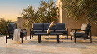 Solterra Luxe Outdoor Lounge Set — Lifestyle